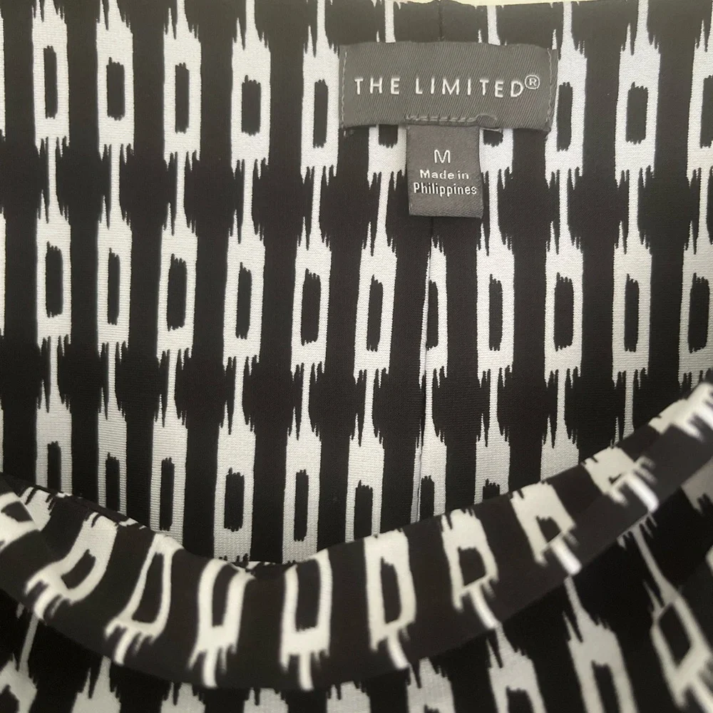 The Limited geometric patterned sheath sleeveless dress size medium